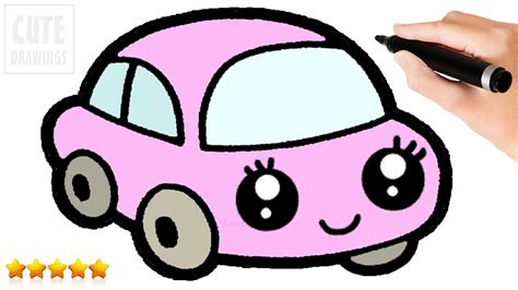 cute car drawing|cute car drawing for kids.